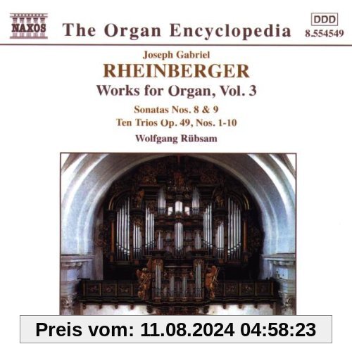 Orgelwerke Vol. 3 (die Orgel des Doms zu Fulda) von Wolfgang Rübsam