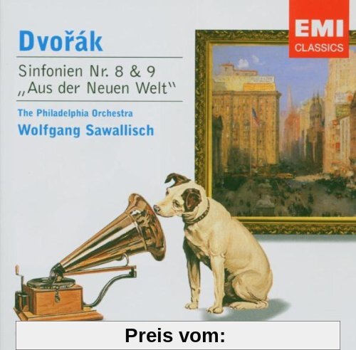 Dvorák - Sinfonien Nr. 8 & 9 Aus der neuen Welt / The Philadelphia Orchestra, Sawallisch von Wolfgang Sawallisch