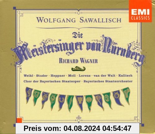 Richard Wagner: Die Meistersinger von Nürnberg (Gesamtaufnahme) von Wolfgang Sawallisch