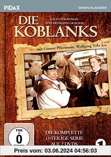 Die Koblanks / Die komplette 13-teilige Kultserie (Pidax Serien-Klassiker) [2 DVDs] von Wolfgang Schleif