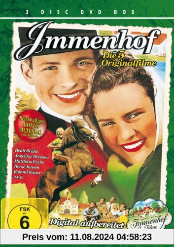 Immenhof - Die 5 Originalfilme auf 3 DVDs von Wolfgang Schleif