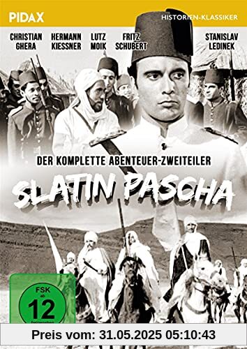 Slatin Pascha / Die komplette 2-teilige Filmbiografie (Pidax Historien-Klassiker) von Wolfgang Schleif