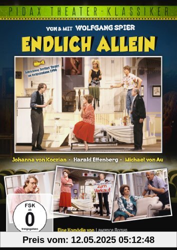 Endlich allein (Pidax Theater-Klassiker) von Wolfgang Spier