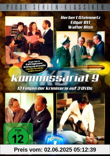 Kommissariat 9, Vol. 1 - 12 Folgen der Kultserie von Wolfgang Staudte (Pidax Serien-Klassiker) [2 DVDs] von Wolfgang Staudte