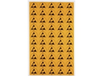 Wolfgang Warmbier ESD-Logo 50 Stück Gelb, Schwarz (L x B) 30 mm x 25 mm selbstklebend von Wolfgang Warmbier