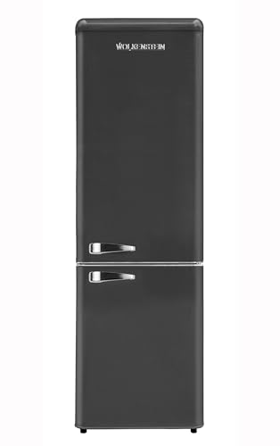 WOLKENSTEIN Kühl-Gefrier-Kombination KG250.4RT B Schwarz | 249 Liter Nutzinhalt | 4 Sterne 69 Liter Gefrierfach | Nur 41 dB | LED-Beleuchtung | Externer Chromgriff | Silber Applikationen | Freistehend WOLKENSTEIN Kühl-Gefrier-Kombination KG250.4RT B Schwarz | 249 Liter Nutzinhalt | 4 Sterne 69 Liter Gefrierfach | Nur 41 dB | LED-Beleuchtung | Externer Chromgriff | Silber Applikationen | Freistehend von Wolkenstein