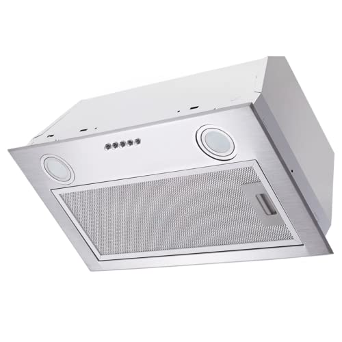 WOLKENSTEIN W EB1-52AIXPY Dunstabzugshaube | Lüfterbaustein | 593 m³/h | Abluft | Umluft | Edelstahl | LED Beleuchtung | 53cm breit | 3 Leistungsstufen | Fettfilter spülmaschinenfest | Silber lackiert WOLKENSTEIN W EB1-52AIXPY Dunstabzugshaube | Lüfterbaustein | 593 m³/h | Abluft | Umluft | Edelstahl | LED Beleuchtung | 53cm breit | 3 Leistungsstufen | Fettfilter spülmaschinenfest | Silber lackiert von Wolkenstein