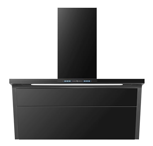 Wolkenstein Dunstabzugshaube WS55-90A++GCB | schwarz | 90cm Breite | Auto-Opening Funktion von Wolkenstein