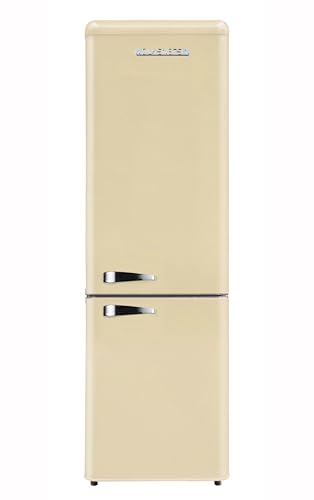 Wolkenstein Kühl-Gefrier-Kombination KG250.4RT SC Creme | 249 Liter Nutzinhalt | 4* | 69 Liter Gefrierfach | Externer Chromgriff | Silber Applikationen | Freistehend Wolkenstein Kühl-Gefrier-Kombination KG250.4RT SC Creme | 249 Liter Nutzinhalt | 4* | 69 Liter Gefrierfach | Externer Chromgriff | Silber Applikationen | Freistehend von Wolkenstein