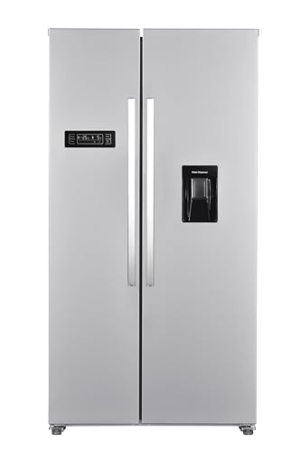 Wolkenstein Side-By-Side Kühl-Gefrierkombination WSBS518NFWDEIX | 529 Liter Nutzinhalt | 185 Liter 4 Sterne Gefrierraum | NoFrost | 2L Wasserspender | Sehr leise mit 39 dB | Display mit Touch Control Wolkenstein Side-By-Side Kühl-Gefrierkombination WSBS518NFWDEIX | 529 Liter Nutzinhalt | 185 Liter 4 Sterne Gefrierraum | NoFrost | 2L Wasserspender | Sehr leise mit 39 dB | Display mit Touch Control von Wolkenstein