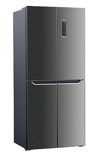 Wolkenstein W-CD 362 NFD E IX Cross Door Kühl-Gefrierkombination | Inox 362 L |125 Liter 4 Sterne Gefrierfach | NoFrost Technologie | Display mit Touch Control | 39 dB | Freistehend Wolkenstein W-CD 362 NFD E IX Cross Door Kühl-Gefrierkombination | Inox 362 L |125 Liter 4 Sterne Gefrierfach | NoFrost Technologie | Display mit Touch Control | 39 dB | Freistehend von Wolkenstein