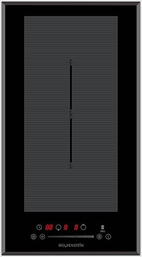 Wolkenstein WIF2-FZF Induktionskochfeld | 28,8 cm Breite | Kindersicherung | Doppel-Flexzone | Booster | Timer | Touch Control von Wolkenstein