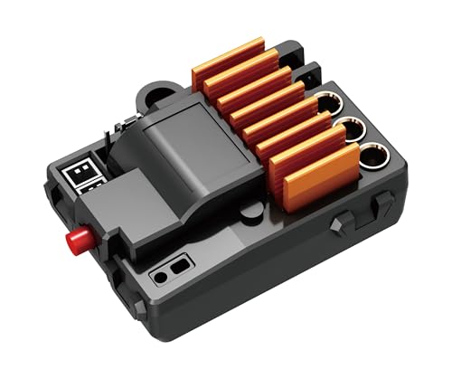 Womaqu RC-Autozubehör, bürstenloser Motor, elektrischer Drehzahlregler, 45 A, Smart 2S/3S ESC, funkgesteuerte Fahrzeug-Drehzahlregler für Upgrade und Reparatur 14431 & 14412 & 14411 Womaqu RC-Autozubehör, bürstenloser Motor, elektrischer Drehzahlregler, 45 A, Smart 2S/3S ESC, funkgesteuerte Fahrzeug-Drehzahlregler für Upgrade und Reparatur 14431 & 14412 & 14411 von Womaqu