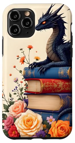 Dragon Librarian Bücherleseliebhaber Dragon Readers Hülle für iPhone 11 Pro Dragon Librarian Bücherleseliebhaber Dragon Readers Hülle für iPhone 11 Pro von Women Men Girls Dragon Librarian Book Phone Popper