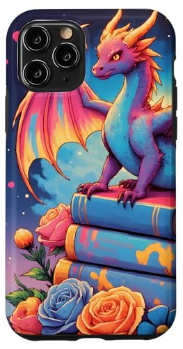 Dragon Librarian Bücherleseliebhaber Dragon Readers Hülle für iPhone 11 Pro Dragon Librarian Bücherleseliebhaber Dragon Readers Hülle für iPhone 11 Pro von Women Men Girls Dragon Librarian Book Phone Popper