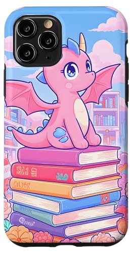 Dragon Librarian Bücherleseliebhaber Dragon Readers Hülle für iPhone 11 Pro Dragon Librarian Bücherleseliebhaber Dragon Readers Hülle für iPhone 11 Pro von Women Men Girls Dragon Librarian Book Phone Popper