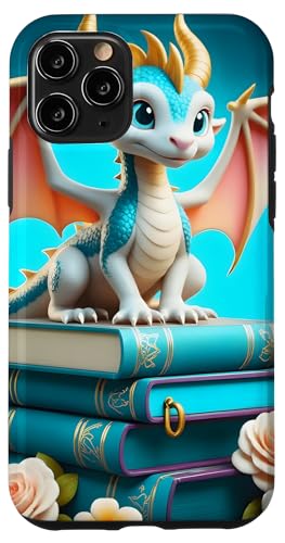 Dragon Librarian Bücherleseliebhaber Dragon Readers Hülle für iPhone 11 Pro Dragon Librarian Bücherleseliebhaber Dragon Readers Hülle für iPhone 11 Pro von Women Men Girls Dragon Librarian Book Phone Popper