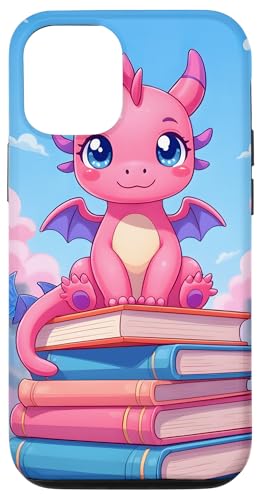 Dragon Librarian Bücherleseliebhaber Dragon Readers Hülle für iPhone 12/12 Pro Dragon Librarian Bücherleseliebhaber Dragon Readers Hülle für iPhone 12/12 Pro von Women Men Girls Dragon Librarian Book Phone Popper