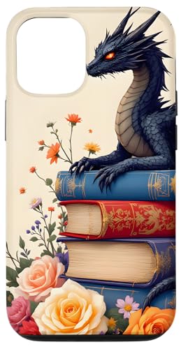 Dragon Librarian Bücherleseliebhaber Dragon Readers Hülle für iPhone 12/12 Pro Dragon Librarian Bücherleseliebhaber Dragon Readers Hülle für iPhone 12/12 Pro von Women Men Girls Dragon Librarian Book Phone Popper