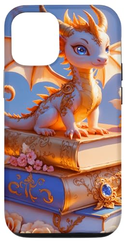 Dragon Librarian Bücherleseliebhaber Dragon Readers Hülle für iPhone 12/12 Pro Dragon Librarian Bücherleseliebhaber Dragon Readers Hülle für iPhone 12/12 Pro von Women Men Girls Dragon Librarian Book Phone Popper