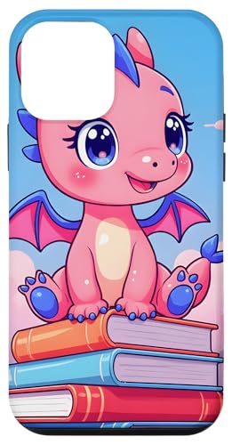Dragon Librarian Bücherleseliebhaber Dragon Readers Hülle für iPhone 12 mini Dragon Librarian Bücherleseliebhaber Dragon Readers Hülle für iPhone 12 mini von Women Men Girls Dragon Librarian Book Phone Popper