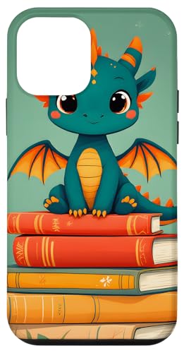 Dragon Librarian Bücherleseliebhaber Dragon Readers Hülle für iPhone 12 mini Dragon Librarian Bücherleseliebhaber Dragon Readers Hülle für iPhone 12 mini von Women Men Girls Dragon Librarian Book Phone Popper