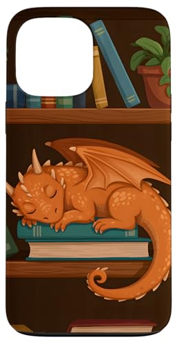 Dragon Librarian Bücherleseliebhaber Dragon Readers Hülle für iPhone 13 Pro Max Dragon Librarian Bücherleseliebhaber Dragon Readers Hülle für iPhone 13 Pro Max von Women Men Girls Dragon Librarian Book Phone Popper