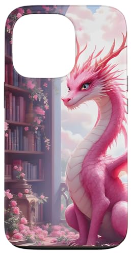 Dragon Librarian Bücherleseliebhaber Dragon Readers Hülle für iPhone 13 Pro Dragon Librarian Bücherleseliebhaber Dragon Readers Hülle für iPhone 13 Pro von Women Men Girls Dragon Librarian Book Phone Popper