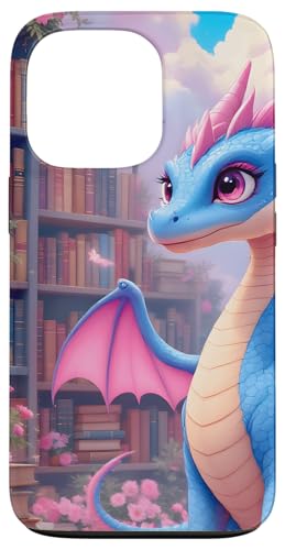 Dragon Librarian Bücherleseliebhaber Dragon Readers Hülle für iPhone 13 Pro Dragon Librarian Bücherleseliebhaber Dragon Readers Hülle für iPhone 13 Pro von Women Men Girls Dragon Librarian Book Phone Popper