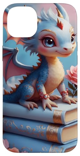 Dragon Librarian Bücherleseliebhaber Dragon Readers Hülle für iPhone 14 Plus Dragon Librarian Bücherleseliebhaber Dragon Readers Hülle für iPhone 14 Plus von Women Men Girls Dragon Librarian Book Phone Popper