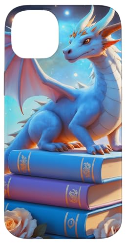 Dragon Librarian Bücherleseliebhaber Dragon Readers Hülle für iPhone 14 Plus Dragon Librarian Bücherleseliebhaber Dragon Readers Hülle für iPhone 14 Plus von Women Men Girls Dragon Librarian Book Phone Popper