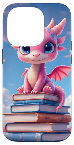 Dragon Librarian Bücherleseliebhaber Dragon Readers Hülle für iPhone 14 Pro Dragon Librarian Bücherleseliebhaber Dragon Readers Hülle für iPhone 14 Pro von Women Men Girls Dragon Librarian Book Phone Popper