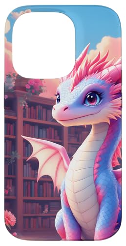 Dragon Librarian Bücherleseliebhaber Dragon Readers Hülle für iPhone 14 Pro Dragon Librarian Bücherleseliebhaber Dragon Readers Hülle für iPhone 14 Pro von Women Men Girls Dragon Librarian Book Phone Popper