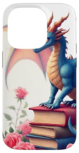 Dragon Librarian Bücherleseliebhaber Dragon Readers Hülle für iPhone 14 Pro Dragon Librarian Bücherleseliebhaber Dragon Readers Hülle für iPhone 14 Pro von Women Men Girls Dragon Librarian Book Phone Popper