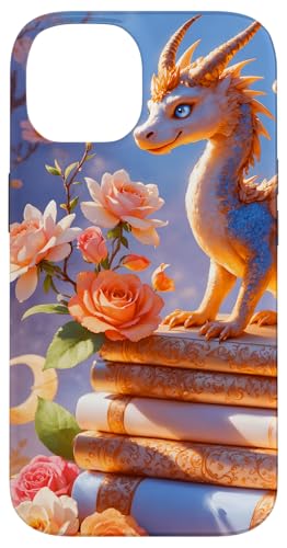 Dragon Librarian Bücherleseliebhaber Dragon Readers Hülle für iPhone 14 Dragon Librarian Bücherleseliebhaber Dragon Readers Hülle für iPhone 14 von Women Men Girls Dragon Librarian Book Phone Popper