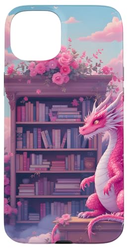 Dragon Librarian Bücherleseliebhaber Dragon Readers Hülle für iPhone 15 Plus Dragon Librarian Bücherleseliebhaber Dragon Readers Hülle für iPhone 15 Plus von Women Men Girls Dragon Librarian Book Phone Popper