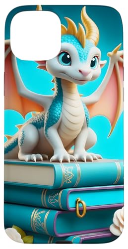 Dragon Librarian Bücherleseliebhaber Dragon Readers Hülle für iPhone 15 Plus Dragon Librarian Bücherleseliebhaber Dragon Readers Hülle für iPhone 15 Plus von Women Men Girls Dragon Librarian Book Phone Popper