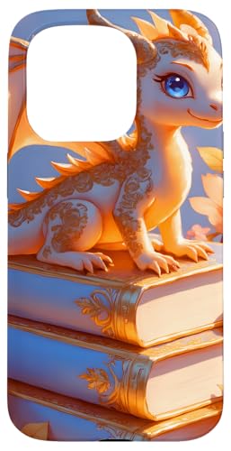 Dragon Librarian Bücherleseliebhaber Dragon Readers Hülle für iPhone 15 Pro Dragon Librarian Bücherleseliebhaber Dragon Readers Hülle für iPhone 15 Pro von Women Men Girls Dragon Librarian Book Phone Popper