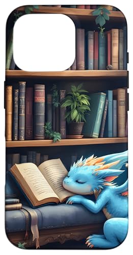 Dragon Librarian Bücherleseliebhaber Dragon Readers Hülle für iPhone 16 Pro Dragon Librarian Bücherleseliebhaber Dragon Readers Hülle für iPhone 16 Pro von Women Men Girls Dragon Librarian Book Phone Popper