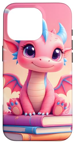 Dragon Librarian Bücherleseliebhaber Dragon Readers Hülle für iPhone 16 Pro Dragon Librarian Bücherleseliebhaber Dragon Readers Hülle für iPhone 16 Pro von Women Men Girls Dragon Librarian Book Phone Popper