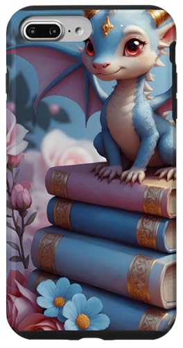 Dragon Librarian Bücherleseliebhaber Dragon Readers Hülle für iPhone 7 Plus/8 Plus Dragon Librarian Bücherleseliebhaber Dragon Readers Hülle für iPhone 7 Plus/8 Plus von Women Men Girls Dragon Librarian Book Phone Popper