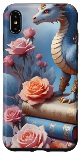 Dragon Librarian Bücherleseliebhaber Dragon Readers Hülle für iPhone XS Max Dragon Librarian Bücherleseliebhaber Dragon Readers Hülle für iPhone XS Max von Women Men Girls Dragon Librarian Book Phone Popper