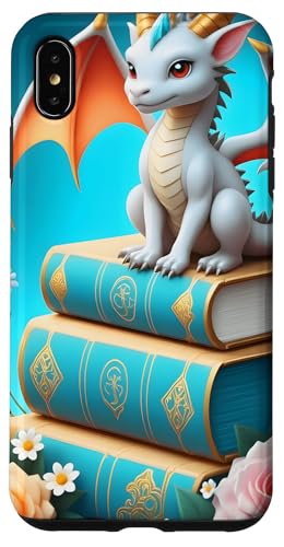 Dragon Librarian Bücherleseliebhaber Dragon Readers Hülle für iPhone XS Max Dragon Librarian Bücherleseliebhaber Dragon Readers Hülle für iPhone XS Max von Women Men Girls Dragon Librarian Book Phone Popper