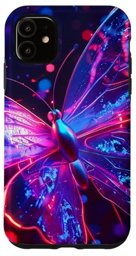 Lila Schmetterlinge Muster Elegant Natur Lila Schmetterling Hülle für iPhone 11 Lila Schmetterlinge Muster Elegant Natur Lila Schmetterling Hülle für iPhone 11 von Women's Butterflies Accessories With Butterfly Art