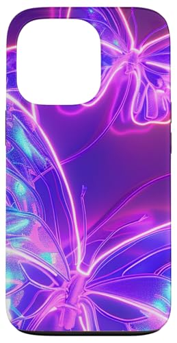 Lila Schmetterlinge Muster Elegant Natur Lila Schmetterling Hülle für iPhone 13 Pro von Women's Butterflies Accessories With Butterfly Art