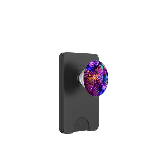 Lila Schmetterlinge Muster Elegant Natur Lila Schmetterling PopSockets PopWallet für MagSafe von Women's Butterflies Accessories With Butterfly Art