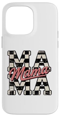 Mama-Buchstaben-Druck, lustig, Muttertag Hülle für iPhone 14 Pro Max von Womens Mama Shirts For Women Best Mom Ever