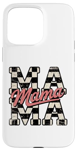 Mama-Buchstaben-Druck, lustig, Muttertag Hülle für iPhone 15 Pro Max von Womens Mama Shirts For Women Best Mom Ever