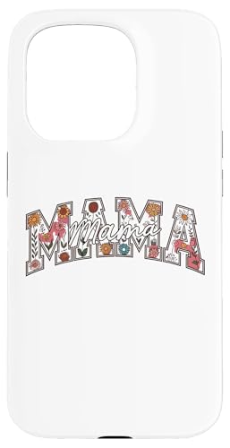 Mama-Buchstaben-Druck, lustig, Muttertag Hülle für iPhone 15 Pro Mama-Buchstaben-Druck, lustig, Muttertag Hülle für iPhone 15 Pro von Womens Mama Shirts For Women Best Mom Ever