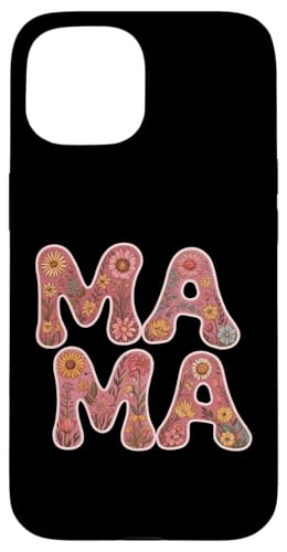 Mama-Buchstaben-Druck, lustig, Muttertag Hülle für iPhone 15 Mama-Buchstaben-Druck, lustig, Muttertag Hülle für iPhone 15 von Womens Mama Shirts For Women Best Mom Ever